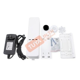 BCM01 มอเตอร์เปิดปิดผ้าม่านม้วน ม่านบังแสง ม่านโซ่ดึง แบบไร้สาย WIFI DC12 1.2A