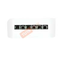 BSW01-EM สวิตซ์ไฟแบบกล่อง 1ช่อง 10A 220V มีปุ่มกดในตัว รองรับสวิตช์สายแยก
