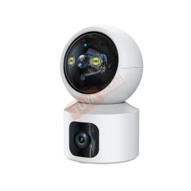 CM-H15 กล้องวงจรปิดอัจฉริยะไร้สายหมุนได้ เลนส์คู่สีเต็ม WiFi 4MP 1080P ICam365