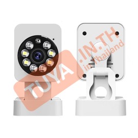 CM-H16 กล้องวงจรปิดภายในบ้าน หมุน 360 องศา ไร้สาย IP Wi-Fi 2.4GHz 5V, 1080P สำหรับ Tuya รองรับ TF 128 GB  ควบคุม 3 โหมด ควบคุมอินเตอร์คอม