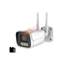 CM-W04 กล้องวงจรปิดไร้สายภายนอกบ้าน WIFI 2MP H.264 12V AI Humanoid กันน้ำIP65