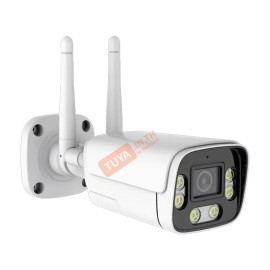 CM-W05 กล้องวงจรปิด 5MP พร้อมไฟ LED 6 ดวง WiFi LAN IP 66 DC12V 2.0A 128G