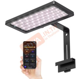 FTL-01 โคมไฟประดับตู้ปลาอัจฉริยะ ควบคุมโหมดไฟ 8 โหมด RGB 40W 24V 2.5A WIFI IP68