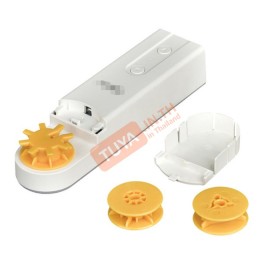 ZCM-S01 มอเตอร์ผ้าม่านแบบม้วนแบบใช้งานแบตเตอรี่ Zigbee