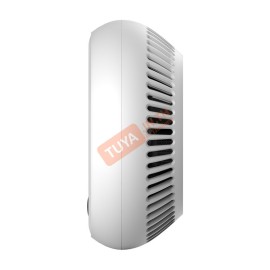 ZSM01 เซ็นเซอร์ตรวจจับควันไฟ Zigbee สีขาว ทรงกลม 3V CR123Ax1
