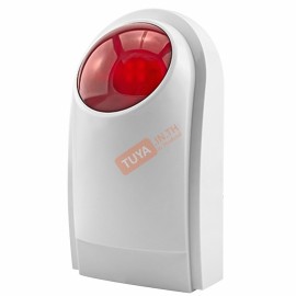 SRW08 ไซเรนกล่องควบคุมกันขโมยไร้สาย WIFI 24เซ็นเซอร์/รีโมท 110db DC5V 1A 433MHz