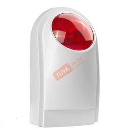 SRW08 ไซเรนกล่องควบคุมกันขโมยไร้สาย WIFI 24เซ็นเซอร์/รีโมท 110db DC5V 1A 433MHz