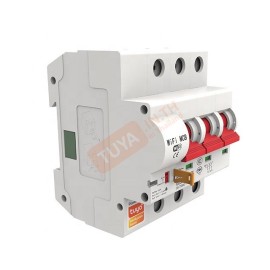 BRK03-80A เซอร์กิตเบรคเกอร์ไฟฟ้า WIFI 2.4GHZ 3สวิตซ์ สั่งงานผ่านแอปพลิเคชั่น 80A 230V
