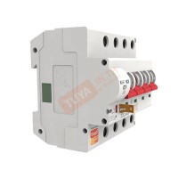 BRK04-63A เซอร์กิตเบรคเกอร์ไฟฟ้า WIFI 2.4GHZ 4สวิตซ์ สั่งงานผ่านแอปพลิเคชั่น 63A 230V