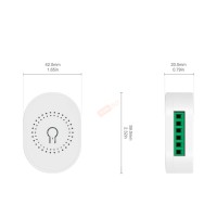 BSW-M02 สวิตซ์เปิดปิดแบบกล่อง 2ช่อง WIFI 100-240V 16A