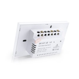 ZSWUS-B01 สวิตซ์ไฟฟ้าแบบปุ่มทัช 1ปุ่ม ขนาดUS สีขาว LL LN Zigbee (US)