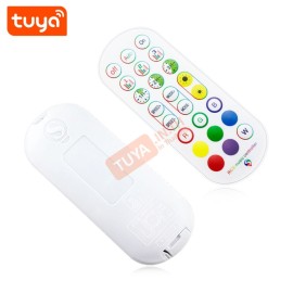 LEDC-C01 รีโมทควบคุมไฟ LED WIFI ควบคุม/สั่งงานผ่านเเอปพลิเคชั่นTuyaSmart/Smart Life (RGB 4 Pin)