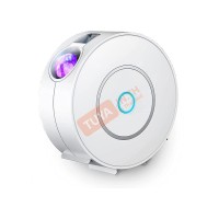 SMSP01 โปรเจคเตอร์ฉายดาวและแสงเลเซอร์เขียวบนฝ้าเพดาน WIFI RGB 12V สีขาว
