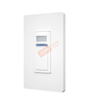 SWUS-PR01 สวิตช์ไฟติดผนัง 1 ปุ่ม มีเซ็นเซอร์ความเคลื่อนไหวในตัว 110-250V LN