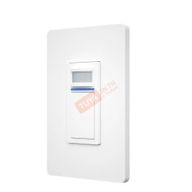 SWUS-PR01 สวิตช์ไฟติดผนัง 1 ปุ่ม มีเซ็นเซอร์ความเคลื่อนไหวในตัว 110-250V LN